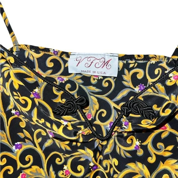 Vintage Women’s Floral Tank Top - Picture 3 of 4